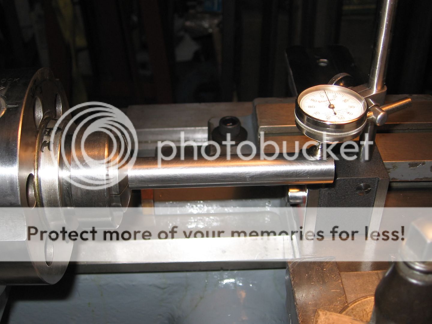 Bent spindle (maybe), or verifying procedure to evaluate spindle.